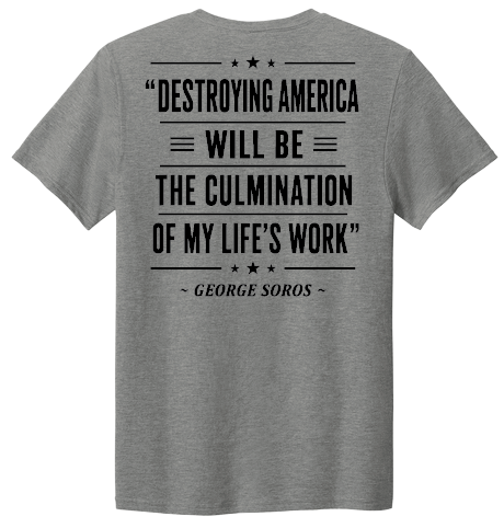 George Soros Quote Tee